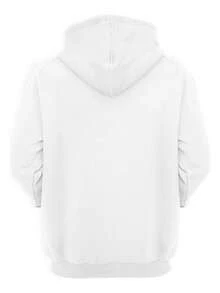 Casual Flannel Sweatshirt Cold Weather Top Paris 40 Rue Sevres - trắng - Xem 2