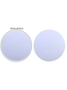 طقم بداية تنعيم الكيك 2 قطعة - قوالب أكريليك شفافة بأحجام 4/6/8 بوصة ذات حواف ملساء للإخراج السهل للكيك - غير مشحون، مثالي لمتاجر الكيك والخبازين المنزليين