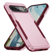 Rugged PC Protective Case Compatible With  PIXEL 9 Pro/Pixel 9/Pixel 8/Pixel 7A, Military-Grade Shock-Proof - Pink - View 16