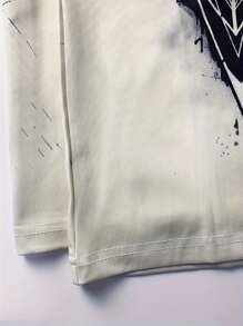 Stylish Retro Compass Print Long Drawstring Pants For Men - Comfortable, Breathable, And Practical With Multiple Pockets - Perfect For Spring, Fall, And Outdoor Activities - Street Style Fashion - Màu vàng - Xem 5