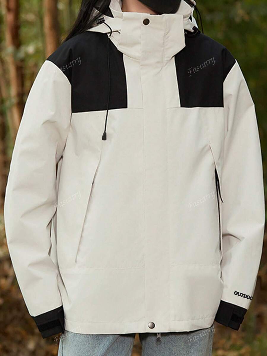 Women's Waterproof Outdoor Lightweight Active Rain Jacket With Hood