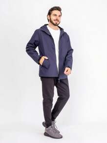 Men Jackets & Coats - 藍色 - 查看 3