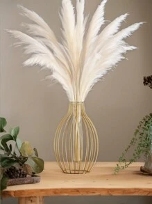 1 Pezzo Vaso in metallo lavorato a mano - Forma geometrica sferica traforata minimalista moderna, centrotavola in stile artigianale per composizioni floreali, decorazione per matrimoni/casa/ufficio, stile rustico di fattoria adatto per tutte le stagioni
