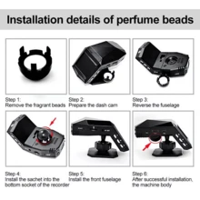 UK 1080P Dash Cam Car Auto Video Driving Recorder Center Console 170° Monitor - Black - View 6