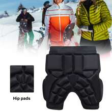 Skating Padded Protective Shorts Adjustable Breathable Protective Gear Guard Impact Pad For Cycling Roller Sports Skating - Multicolor - View 3