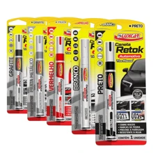 Luxcar Metallic Silver Scratch Remover Pen - Bạc - Xem 1