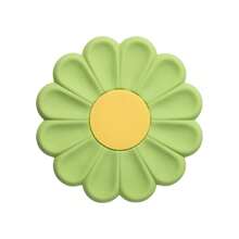 1/6pcs Flower Design  Coaster Mini Coaster,Silicone Portable Durable Cute Cup Mat ,Kitchen Table Heat-Resistant Coasters And Thick Insulation Pads,5 Colors Flower Design Anti-Slip Silicone Coaster  Set For Home Decor Tabletop Protection Suitable For Kinds Of Cups, 3.74 Inches , Creative  Cup Coaster For Dining Table