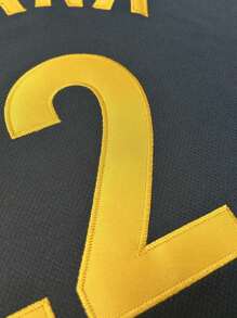 男友款男子篮球服，22 号，蓝色，刺绣运动背心 - 藍色 - 查看 5