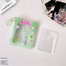 四叶草卡通M5活页相册 学生偶像拼贴卡片夹 拍立得相机3英寸照片卡相册