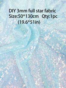 1 tấm vải sequin lấp lánh 3mm, váy cưới tự làm, váy dạ hội, thêu, trang trí phông nền sequin - Nhiều màu - Xem 2