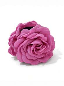 1 件女士花朵装饰时尚发夹波西米亚风情人节爪夹发夹发夹发夹发夹发夹秋冬发饰女士度假装女士