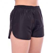 KIT 2 Tactel Shorts For Women With Elastane Beachwear Modern Bermuda Shorts Premium Loose Casual Sporty Comfortable Quick Drying Ideal For Beach Tennis Surfing Volleyball Football Gym Running Holidays Summer Everyday Leisure Outings - 黑與白 - 查看 3