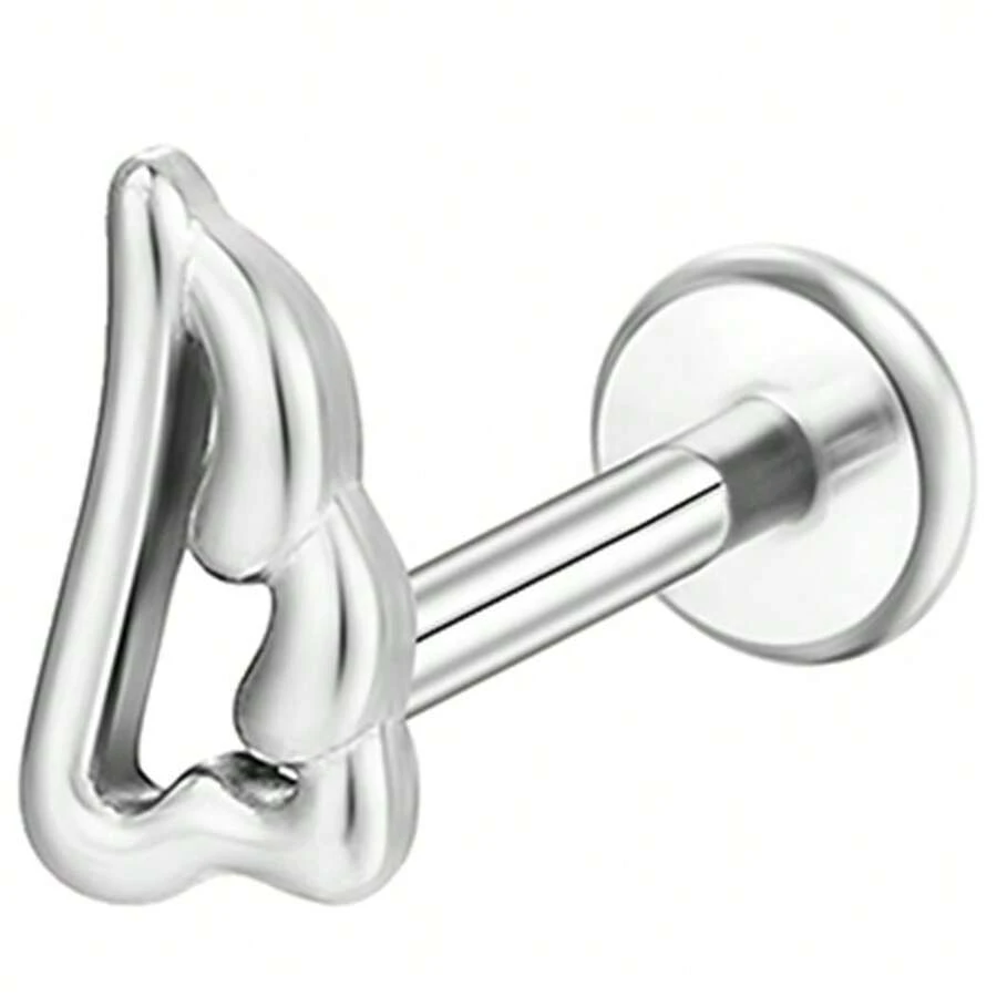 Stud Earrings - Bạc - Xem 1