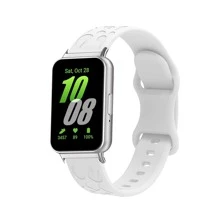 22mm Engraved Loop Strap Compatible With Samsung Galaxy Fit 3 Adjustable Rubber Bracelet Watchband Compatible With Samsung Galaxy Fit3 Band Accessories - For Galaxy Fit 3 - View 22