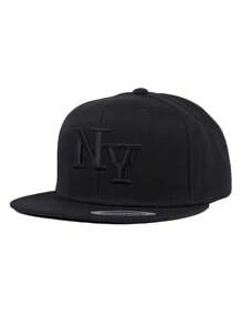 1pc, Gothic Letter NY, 3D Embroidered Baseball Cap, Baseball Game Fits,Basketball,Fall Fits,Sports Style,90's Outfit,Bright Colors,For Men,Sports Hip-Hop Cap, Adjustable Outdoor Sun Protection Casual Cap For Travels, Parties And Beach Halloween - Solid Color - View 14
