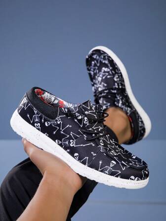 2024 New Spring/Summer Plus Size Men's Sports Shoes, Breathable Casual Non-Slip Fashion Wear-Resistant Walking Sneakers