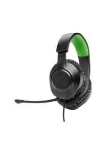 JBL Quantum 100X/100P 有线游戏耳机 40mm 驱动单元 - 黑色 - 黑色 - 查看 3