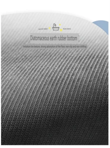 Alfombra de barro de diatomeas para baño, alfombra absorbente, alfombra de puerta de inodoro de secado rápido antideslizante, alfombra para los pies, alfombra de cocina, alfombra suave para el hogar y el baño, alfombra de baño, alfombra de exterior, alfombra de entrada, decoración de otoño, accesorios de baño, decoración de regreso a la escuela