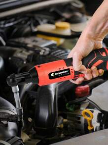 Yofidra Electric Wrench,Ratchet Wrench 60 Nm 90 Degree 3/8-Inch Cordless Right Angle 12V Power Tool For Car Repair Tools