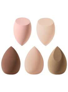 5pcs/10pcs/15pcs/25pcs/30pcs/40pcs/50pcs/Pack Makeup Sponges, Multicolor Makeup Sponge For Foundation Blending, Liquid/Cream/Powder Seamless Smooth Beauty Sponge, Latex-Free Hypoallergenic Dual Use Foundation Puff, Suitable For All Skin Types,Makeup,Cheap,Room Decor,Vanity,Travel,Bedroom,Makeup Accessories,Puff,Makeup Blender,Powder Puff,Makeup Sponge