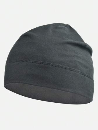 1pc Ultra-Light Large Head Circumference Windproof And Warm 100% Polyester Brimless Balaclava Helmet Liner, Available In Regular And Thickened Versions, Suitable For Head Circumferences Above 55cm.