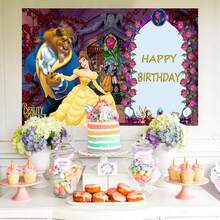 1 pieza - Paño de fondo para decoración de mesa de pastel de fiesta de cumpleaños de princesa, la decoración perfecta para el fondo de la pared de la sala de fiesta de cumpleaños, fondos de fotomatón, 82.7*59.1/59.1*39.4/39.4*29.5 pulgadas, Navidad - Multicolor - Ver 2