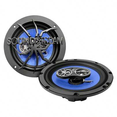 STEELPRO Bocinas Para Auto 6.5 Pp Fibra De Carbono 4 Vías Soundstream