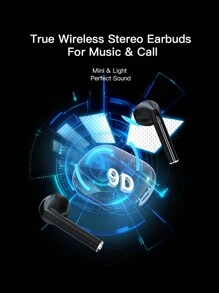 Earbuds Sans Fil Ly02 Avec Réduction De Bruit Enc Pour Appel/contrôle Tactile Avec Port De Charge Usb-c, Écouteurs Pour Les Fêtes, Écouteurs Et Haut-parleur Pour Les Jeux, Microphone - Cadeau De La Saint-valentin