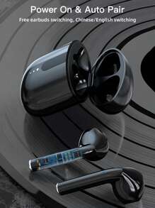 Earbuds Sans Fil Ly02 Avec Réduction De Bruit Enc Pour Appel/contrôle Tactile Avec Port De Charge Usb-c, Écouteurs Pour Les Fêtes, Écouteurs Et Haut-parleur Pour Les Jeux, Microphone - Cadeau De La Saint-valentin