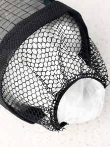 1 Piece Hanging Garbage Bag Storage Plastic Bag Rack Mesh Hanging Storage Box Foldable Breathable Washable Hanging Mesh Garbage Bag Storage Box Organization Storage Bag Organizer