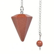 1pc Healing Crystal Pendulum For Divination Opal Pendulums Natural Gem Stone Reiki Crystal Pendant Pendulos - Hypnotic Pendant - View 7