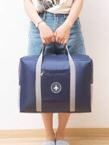 1个可折叠旅行包，男女通用收纳包，便携手提包，大容量行李包，多功能旅行配件。便携式多功能飞机旅行包 - 轻松收纳衣物、数码产品和洗漱用品 - 适用于印有标语的行李箱、旅行收纳包、便携式鞋子、洗漱用品和洗衣袋。 - 彩色 - 查看 7