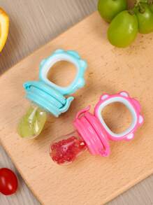 Baby Fruit Bite Toy, Vegetable Bite Bag, Baby Pacifier Bag, Silicone Teething Feeder, Fruit Feeder, Silicone Mesh Bag, Baby Feeding Utensils, Sealed Plastic Bag