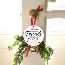 1 đồ trang trí Giáng sinh bằng Acrylic, Đồ trang trí cây thông Noel cho bạn bè, Đồ trang trí treo tình bạn, Quà tặng cho mối quan hệ xa cho bạn thân, Đồ trang trí Giáng sinh Best Friend Forever, Giáng sinh - Nhiều màu - Xem 4