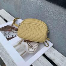 Crossbody Shoulder Bags Mini Women's Bag YB1002 - white brown - View 2