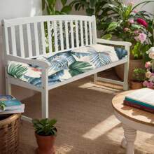 Outdoor Bench Cushion 51"X20" Waterproof Patio Chair Pad Swing Seat Replacement Cushion For Garden Patio Furniture Lounger Bench - 夏威夷 - 查看 1
