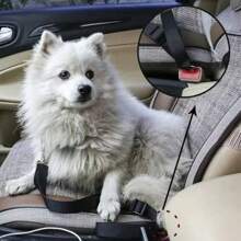 Pet Dog Cat Safety Belt Adjustable Pets Travel Protection - 藍色 - 查看 9