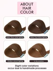 Extensiones de cabello humano con cinta de color negro natural 1b, 100% cabello humano invisible, 20 piezas de extensiones de cabello para mujeres - S4 - Ver 9