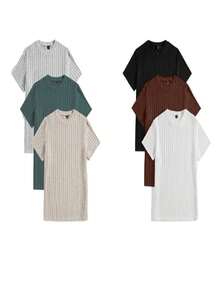 3 Men's Ribbed Women's Blouse - 彩色 - 查看 1