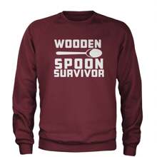 Wooden Spoon Survivor  Adult Crewneck Sweatshirt