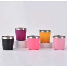 Stainless Steel Thermal Cup 240ml Hot/Cold Ideal For Tea Juices Tereré Mate - 粉色 - 查看 2