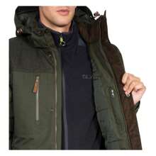 Trespass Mens Rockwell Waterproof Jacket (Olive) - Olive Green - View 3