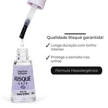 Kit Esmalte Risque Care Base + Cobertura + Secante Express Festa Junina
