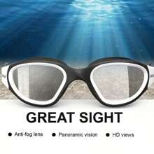 2pc Professional Anti-Fog Swimming Goggles, Waterproof Adjustable Swimming Glasses, For Pools Swimming Training, Water Sports - Màu tím - Xem 3