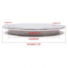 ZhdnBhnos LINSIE 316 Grade Stainless Steel Inspection Deck Plate, 6inch Round Boat Access Hatch Cover/Deck Plate/Inspection Hatch, For Marine Boat Yacht Truck RV 6Inch Boat Marine Deck Plate Inspection Access Hatch Cover 316 Stainless Steel The Best Gift/Present For Family&Friends Happy Christmas - Silver - View 4