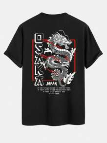 Women's Unisex Oversized Streetwear T-Shirt 100% Cotton Immediate Shipping - màu đen - Xem 2