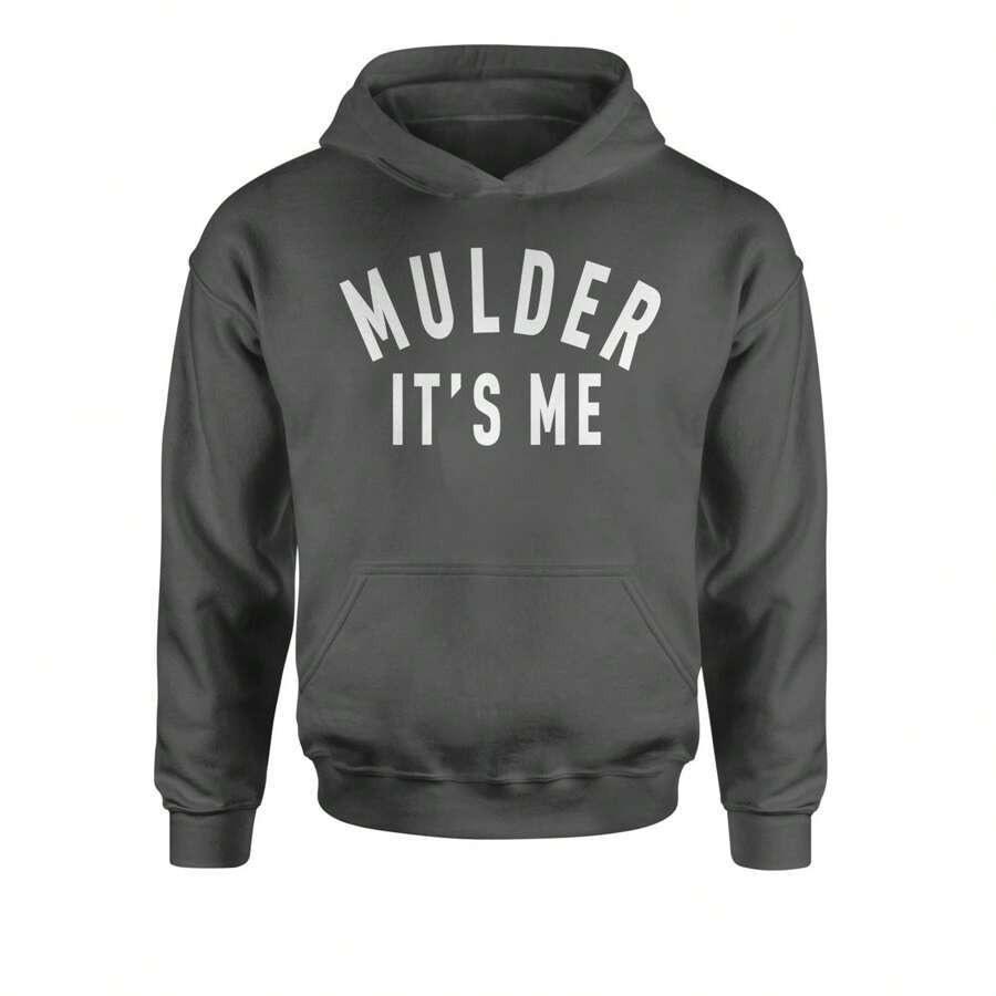 Mulder, It's Me Youth-Sized Hoodie - 炭灰色 - 查看 1