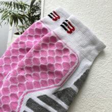 1 Pair/2 Pairs Unisex Thick Thermal Ski Socks, Breathable & Warm, Suitable For Winter Skiing, Ice Skating, Hiking And Other Outdoor Sports