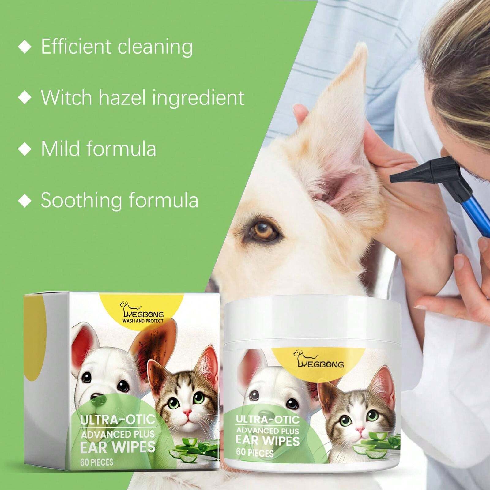 Toallitas Y Guantes Desechables Para Limpiar Mascotas - Antisépticos, Suaves Y Prácticos Para El Aseo De Gatos, Perros Y Animales Pequeños