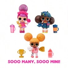 L.O.L.SURPRISE! LAUGH OUT LOUD. Surprinde! Sooo Mini păpușă de colecție cu 8 surprize și mini mingi - cadou grozav pentru fete cu vârsta peste 3 ani - multicolor - Vizualizare 4